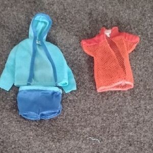 Vintage Barbie Mattel Ken Outfit And Shirt